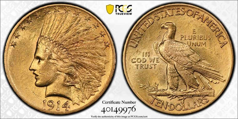 Cert 40149976 - Coin Image