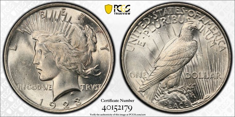 Cert 40152179 - Coin Image