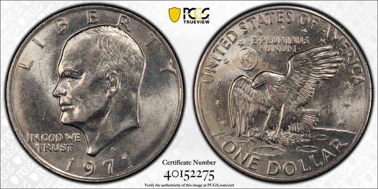 Cert 40152275 - Coin Image