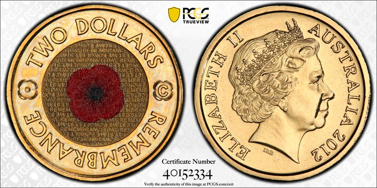 Cert 40152334 - Coin Image