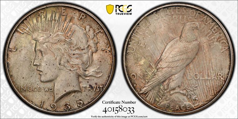 Cert 40158033 - Coin Image