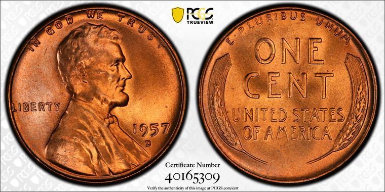 Cert 40165309 - Coin Image