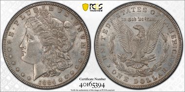 1884 $1 AU53