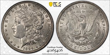 1894-O $1 AU50