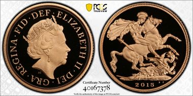 2015 Sov S-SC9 Jody Clark Portrait PR70DCAM