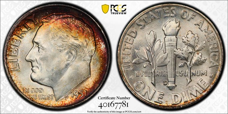 Cert 40167781 - Coin Image