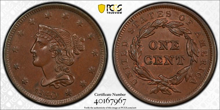Cert 40167967 - Coin Image