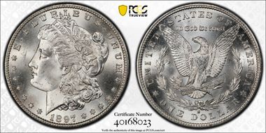 1897-S $1 MS66