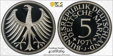 1971-J 5 Mk PR69DCAM