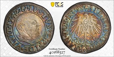 1542 Grosch Kop-3784 E. Prussia AU50