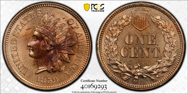 Cert 40169293 - Coin Image