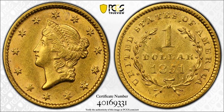 Cert 40169331 - Coin Image