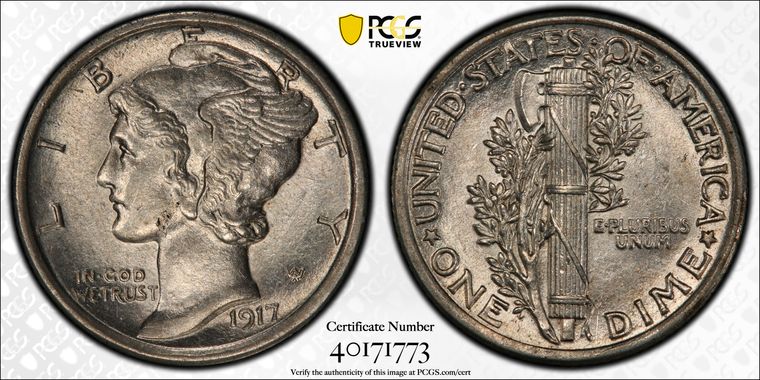 Cert 40171773 - Coin Image