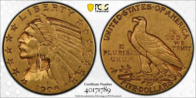 Cert 40171789 - Coin Image