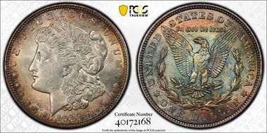 1921 $1 Morgan MS62
