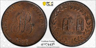 1797 Tk 1/2D DH-1d Aberdeenshire MS64BN