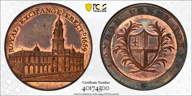 (c.1790) Tk 1D DH-45 Middlesex, Kempson's MS64RB