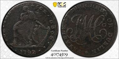 1792 Tk 1/2D DH-1 Drogheda N1BN