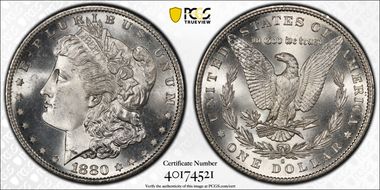 1880-S $1 MS66+