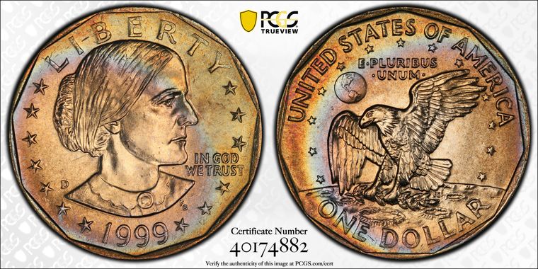 Cert 40174882 - Coin Image