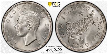 1949 Crown KM-22  Ag MS66