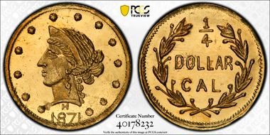 1871 G25C BG-860 MS65PL