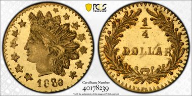 1880/76 G25C BG-885 MS66PL