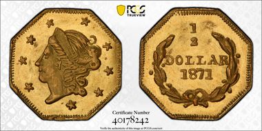 1871 G50C BG-911 MS66+