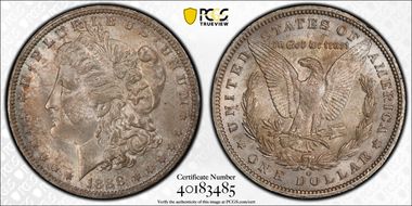 1888-O $1 Scarface MS63+