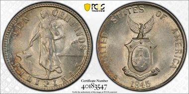 1945-D/D 10C Allen 9.05a MS64