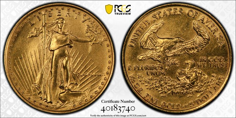 Cert 40183740 - Coin Image