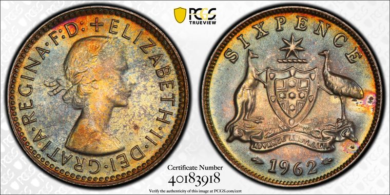 Cert 40183918 - Coin Image