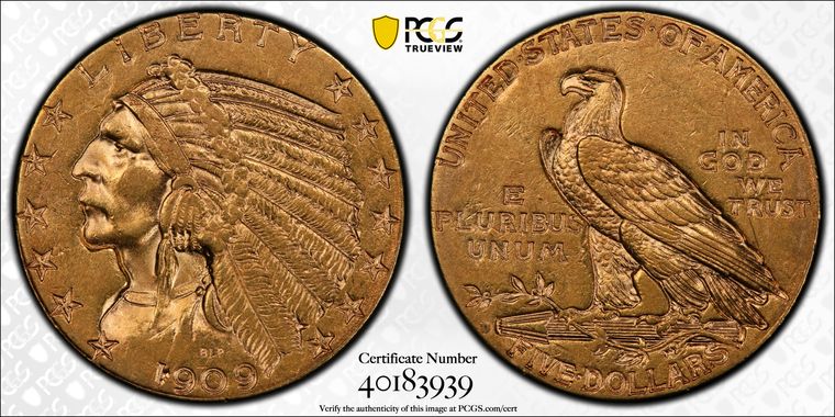 Cert 40183939 - Coin Image