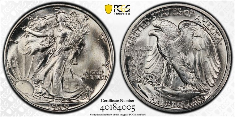 Cert 40184005 - Coin Image