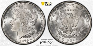 1879-S $1 MS67