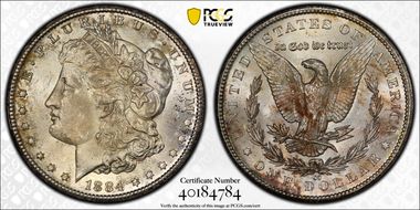 1884-CC $1 MS65