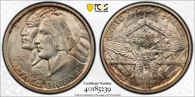 1935-S 50C Arkansas MS67