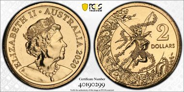 2020 $2 Tooth Fairy MS68