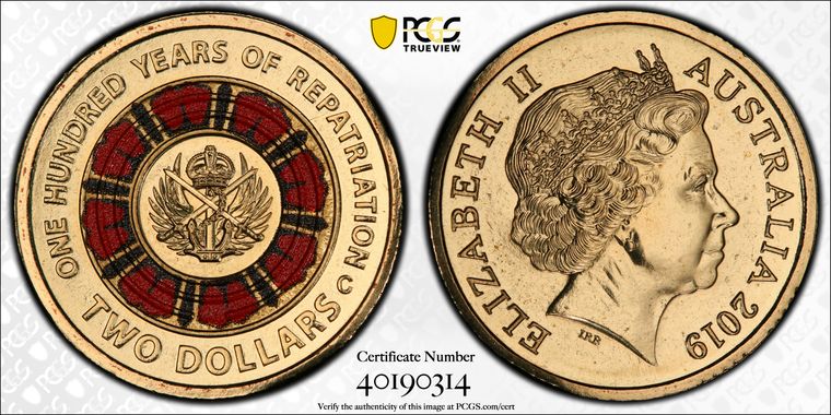 Cert 40190314 - Coin Image