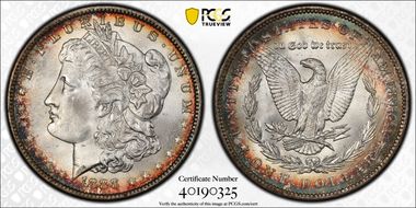 1888 $1 MS66