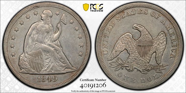 Cert 40191206 - Coin Image