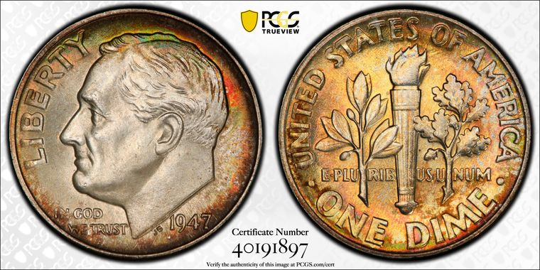 Cert 40191897 - Coin Image