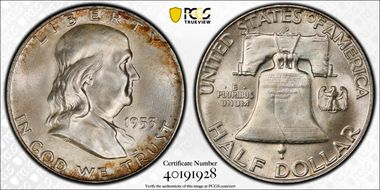 1953-D 50C MS66+ FBL