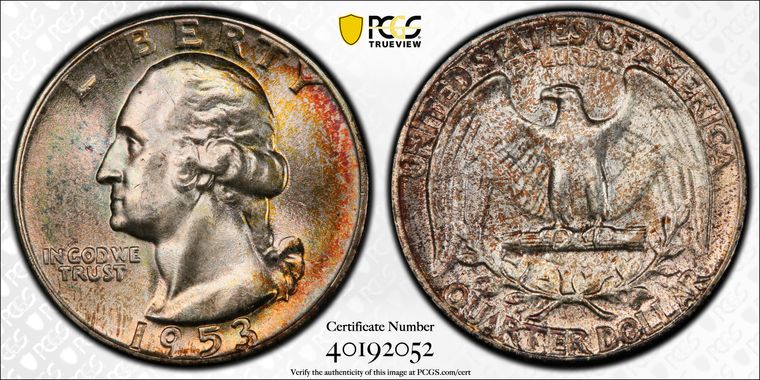 Cert 40192052 - Coin Image