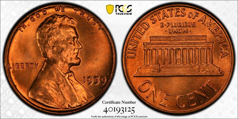 Cert 40193125 - Coin Image