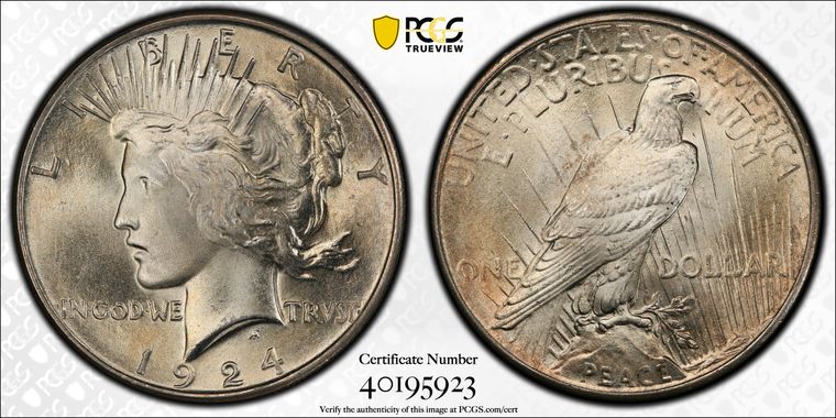 Cert 40195923 - Coin Image