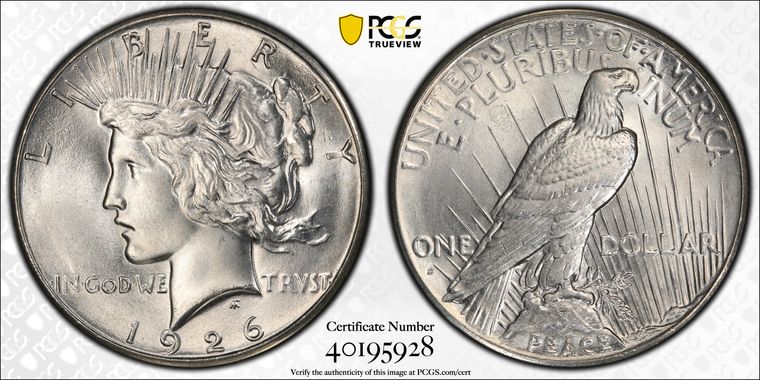 Cert 40195928 - Coin Image