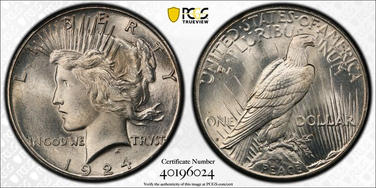 Cert 40196024 - Coin Image