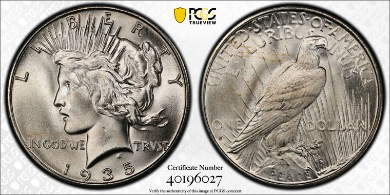 Cert 40196027 - Coin Image