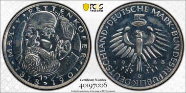 1968-D 5 Mk Pettenkoffer PR61